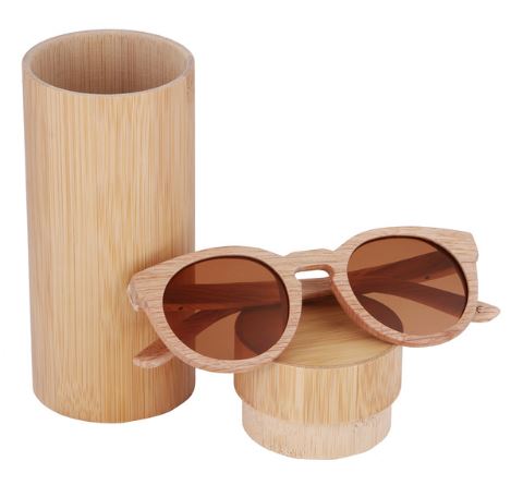 2022 NEW Round Bamboo Wood Sunglasses Polarized UV400 - BB267