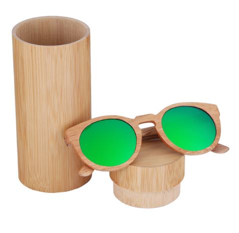 2022 NEW Round Bamboo Wood Sunglasses Polarized UV400 - BB267