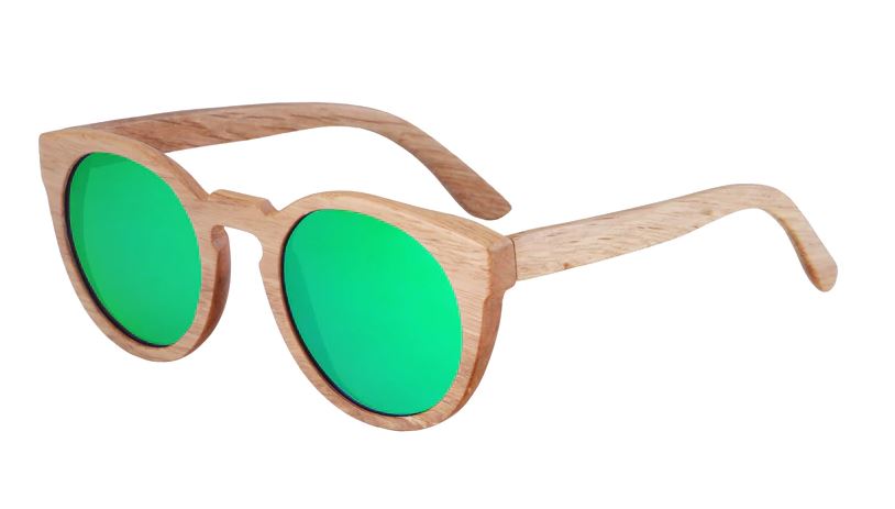 2022 NEW Round Bamboo Wood Sunglasses Polarized UV400 - BB267