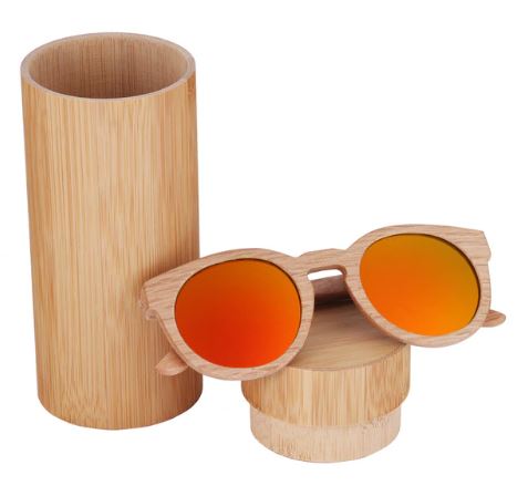 2022 NEW Round Bamboo Wood Sunglasses Polarized UV400 - BB267