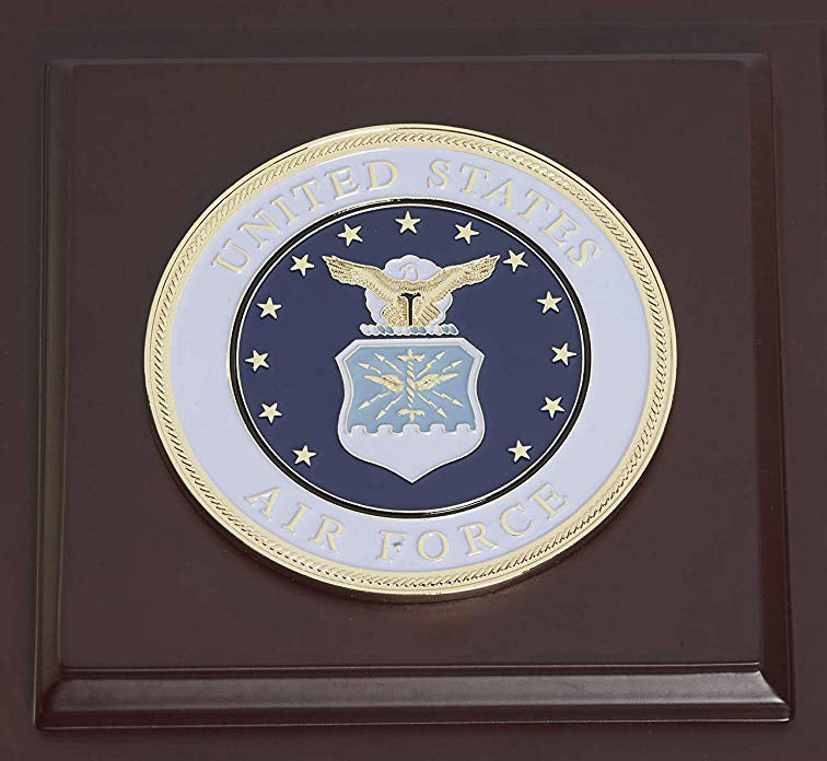 U.S. Air Force Flag Medallion Executive Desktop Box - Allied Frame?
