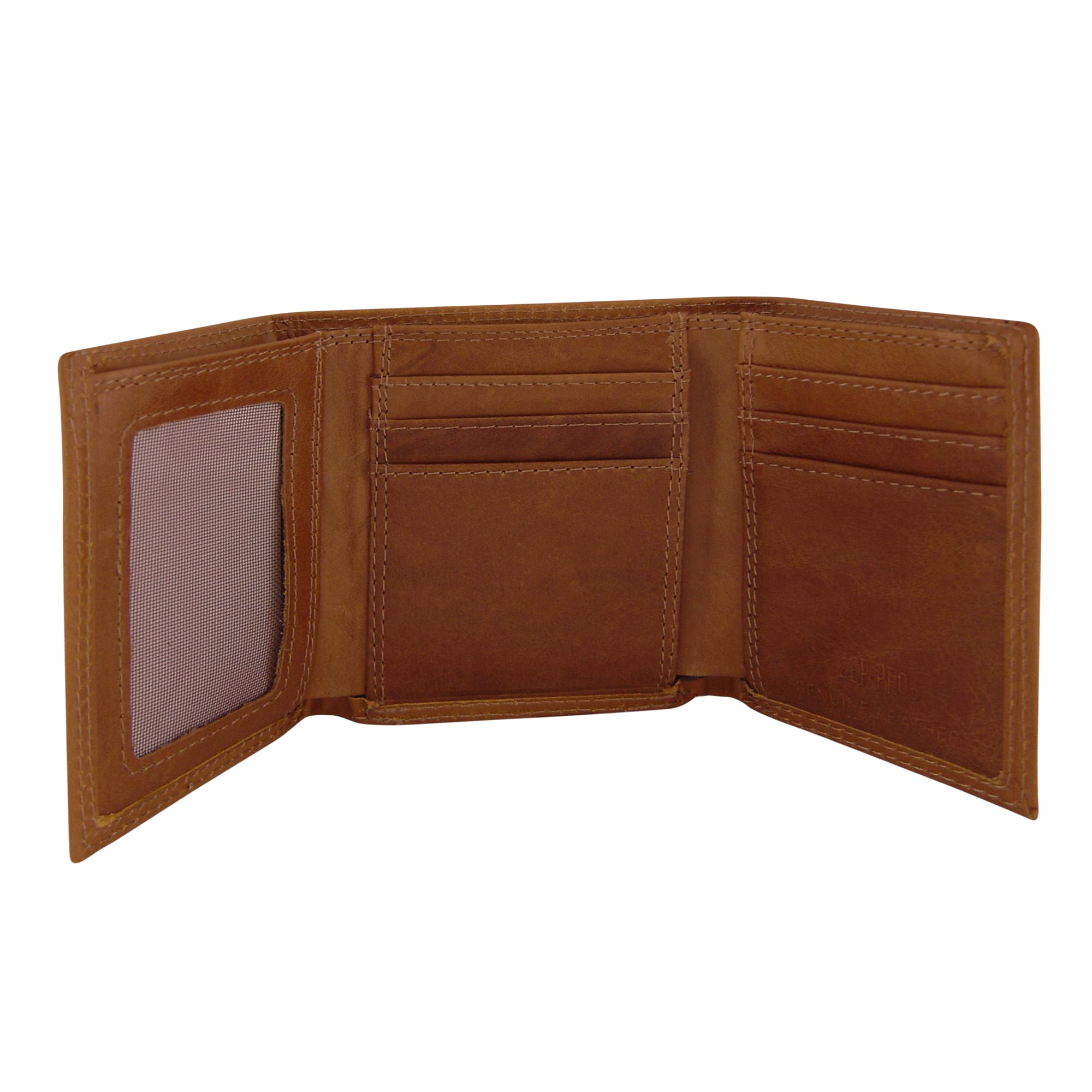 Zep-Pro Marlin Embossed Leather Trifold Wallet