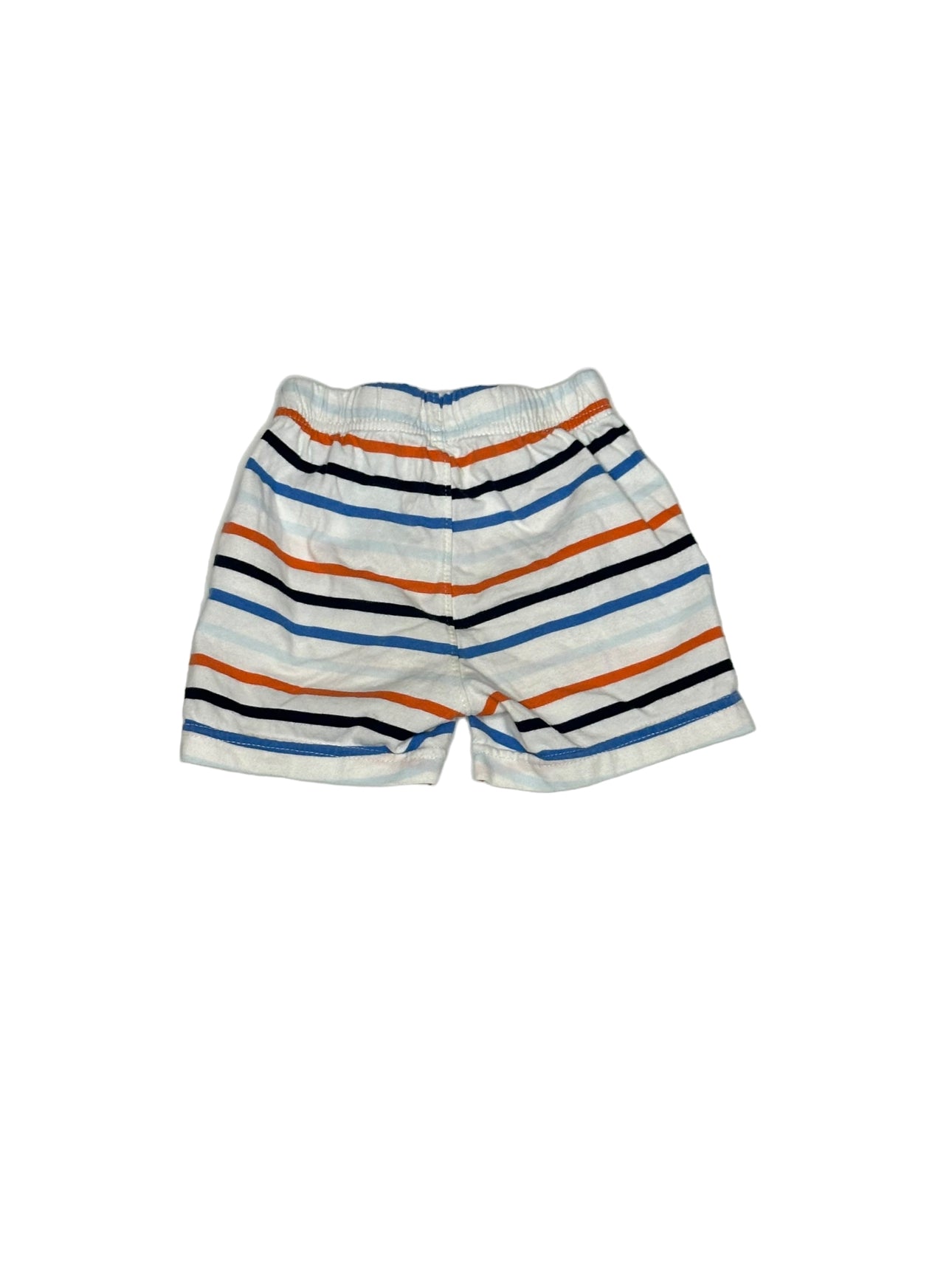 Knit Striped Soft Shorts