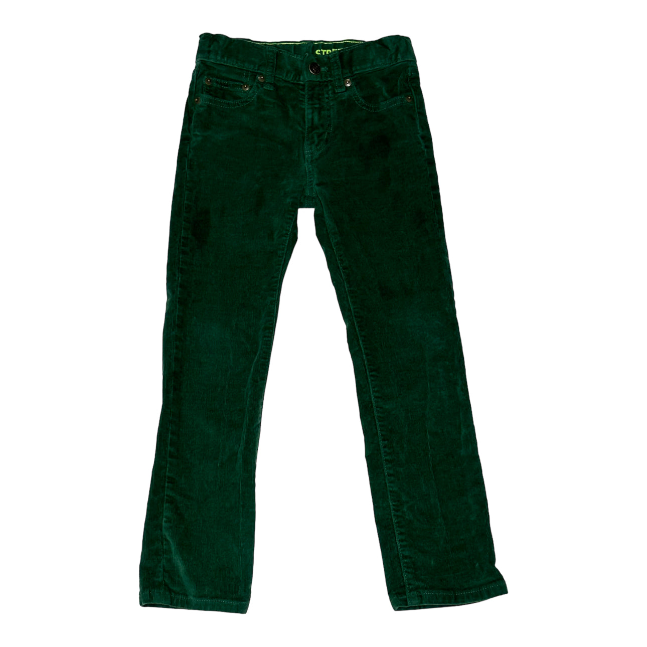 Corduroy Straight Leg Pants