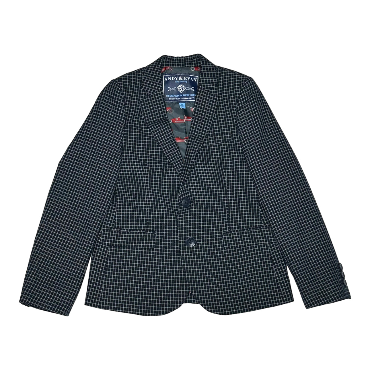 Graph Check Dinner Jacket