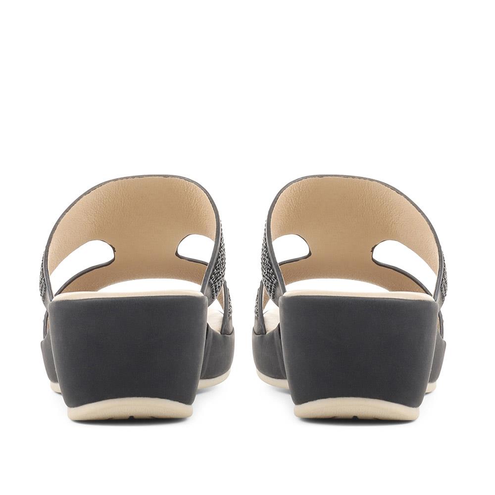 Wedge Mule Sandals - BAIZH37003 / 323 455