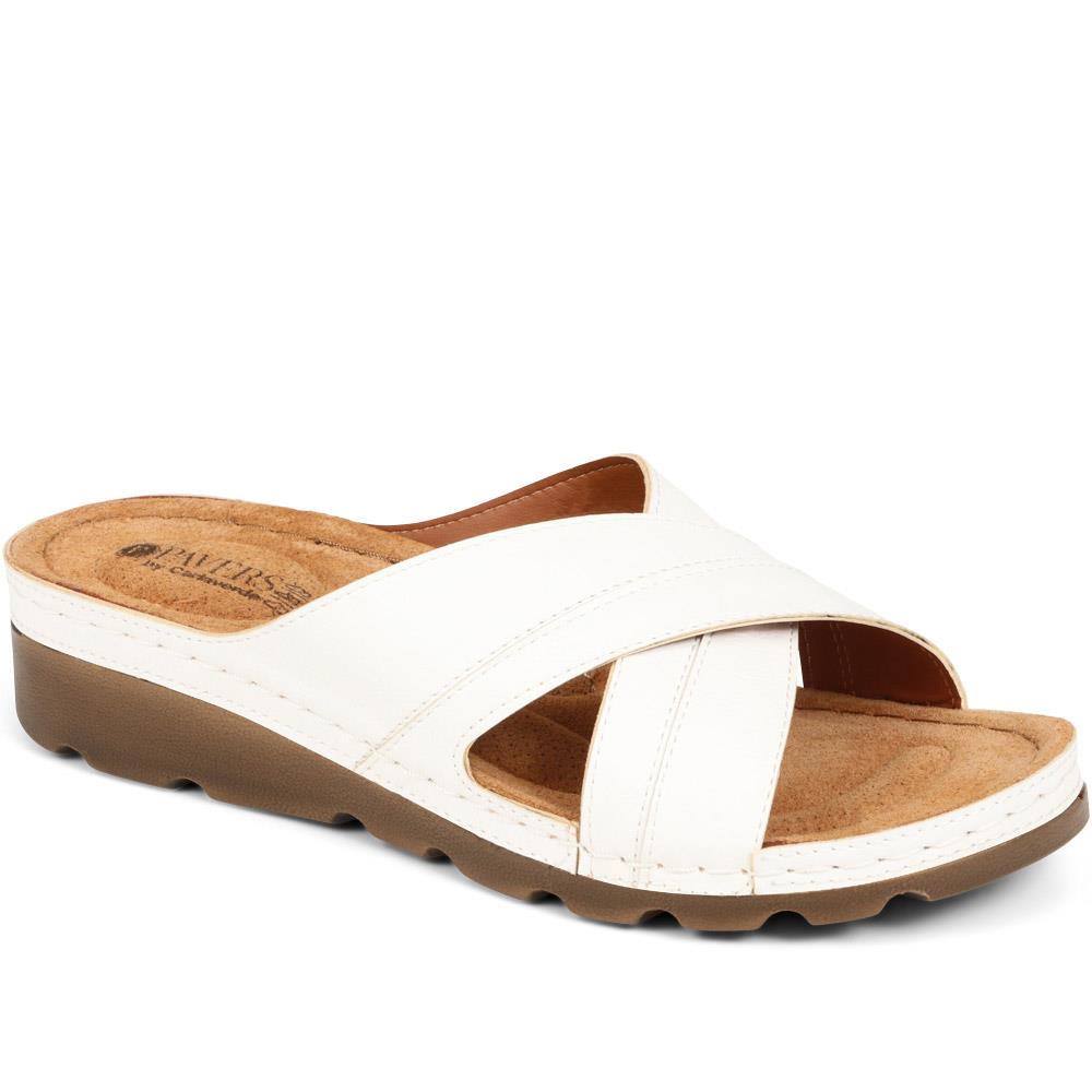 Crossover Mule Sandals - SERAY33007 / 320 090