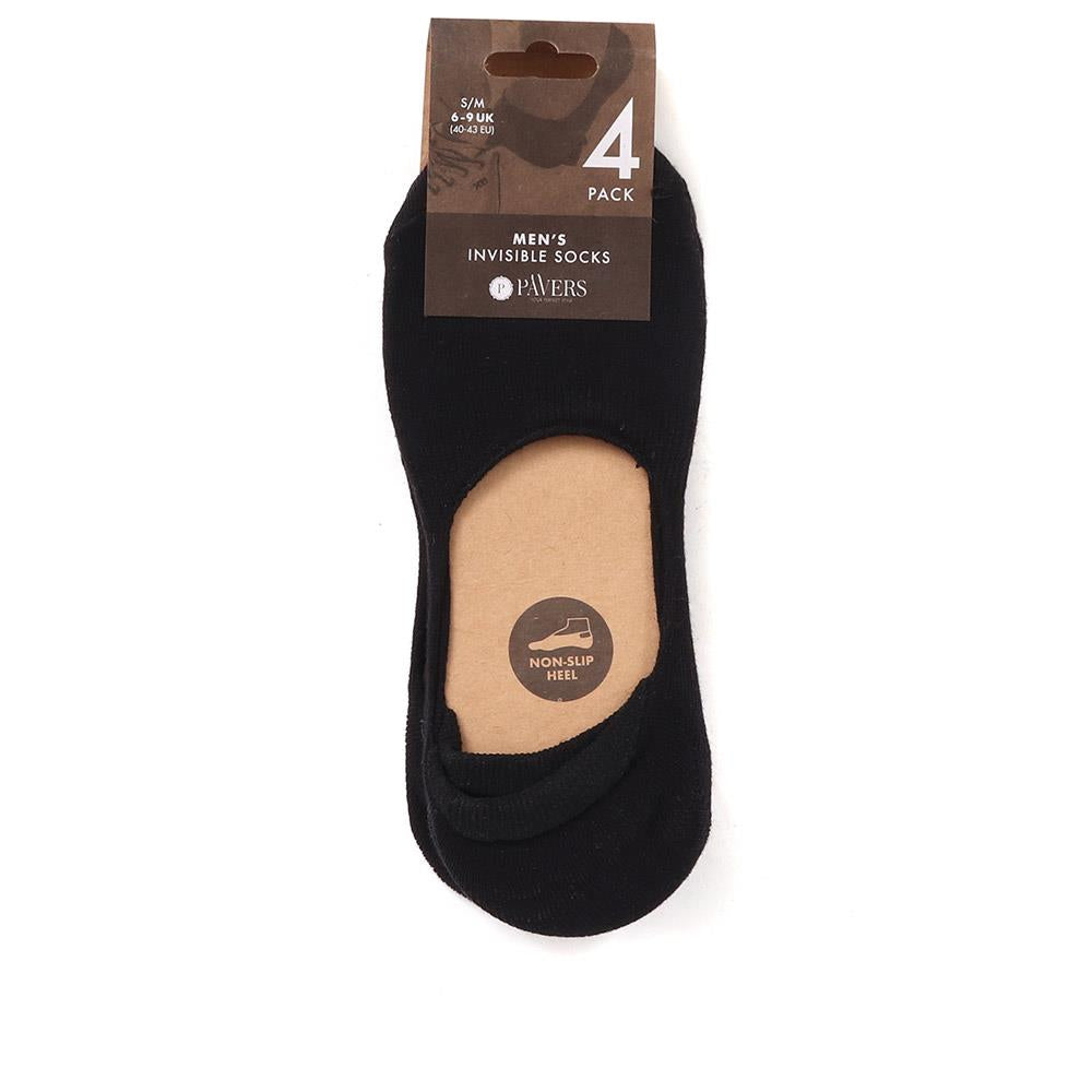 4-Pack Invisible Socks - EKIN37003 / 324 058