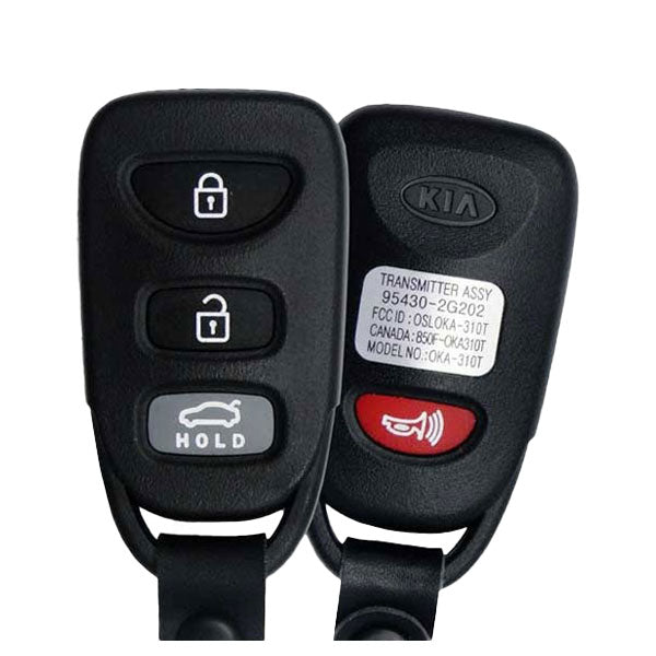 2006-2010 Kia Optima / 4-Button Keyless Entry Remote / PN: 954430-2G200 / OSLOKA-310T (OEM)