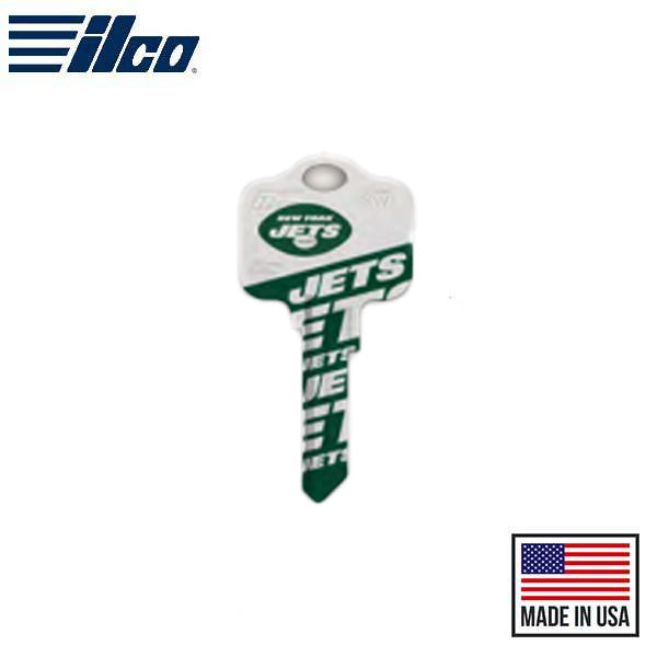 Ilco - NFL TeamKeys - Key Blank - New York Jets - KW1 (5 Pack)