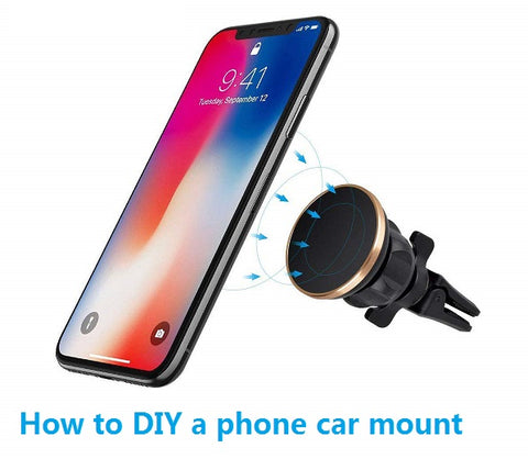diy phone car mount