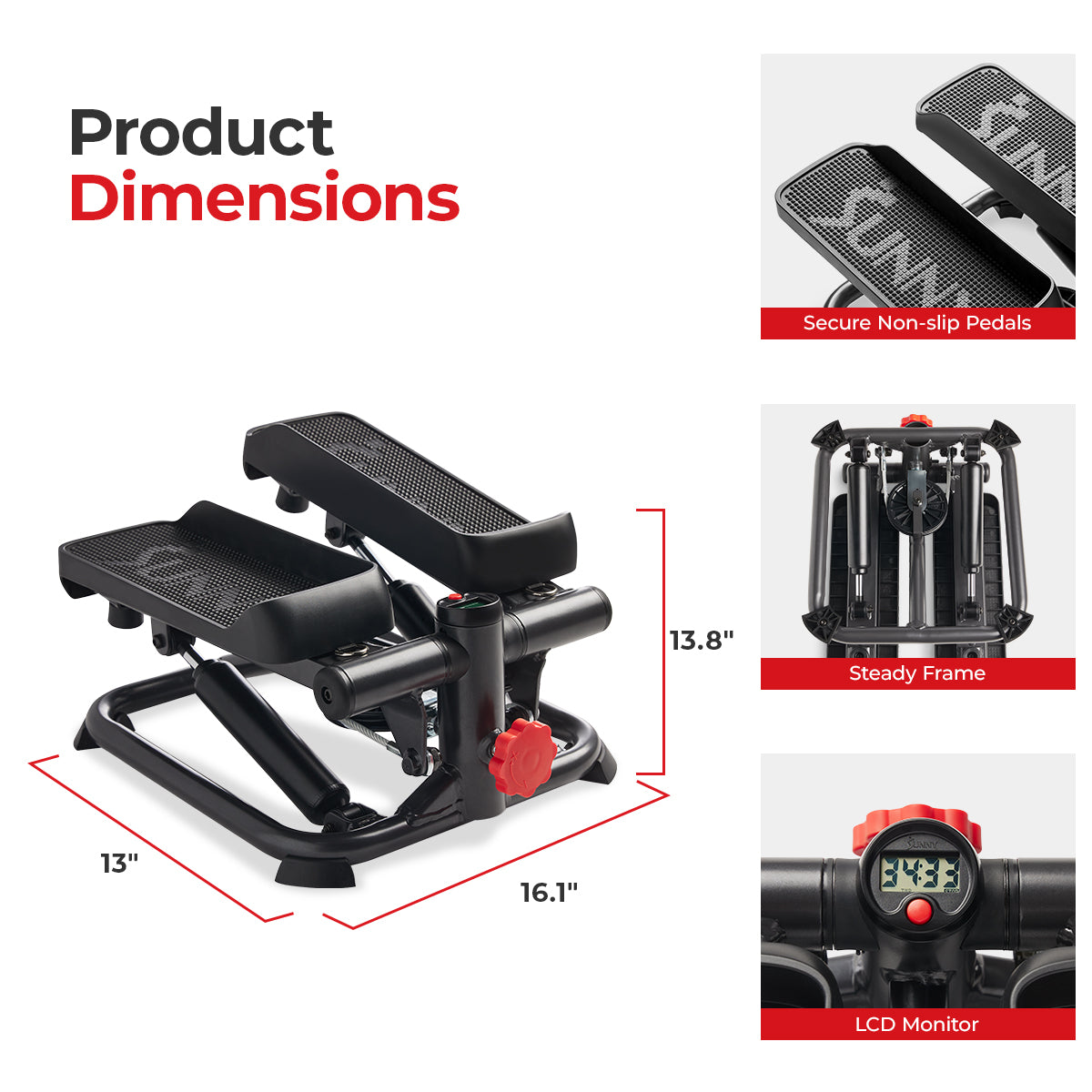 Total Body Smart Exercise Stepper Machine