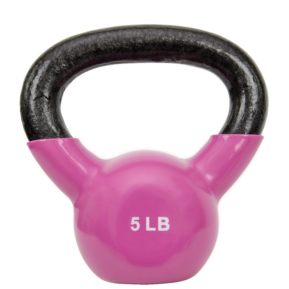 Vinyl Coated Kettle Bells 5 - 25 lbs