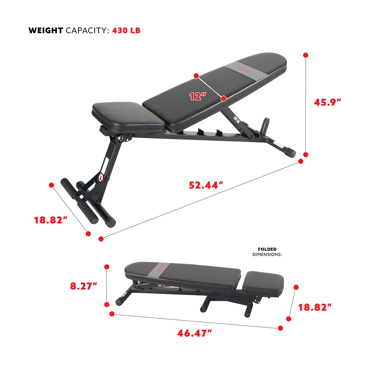 Adjustable Workout Bench Utility Weight