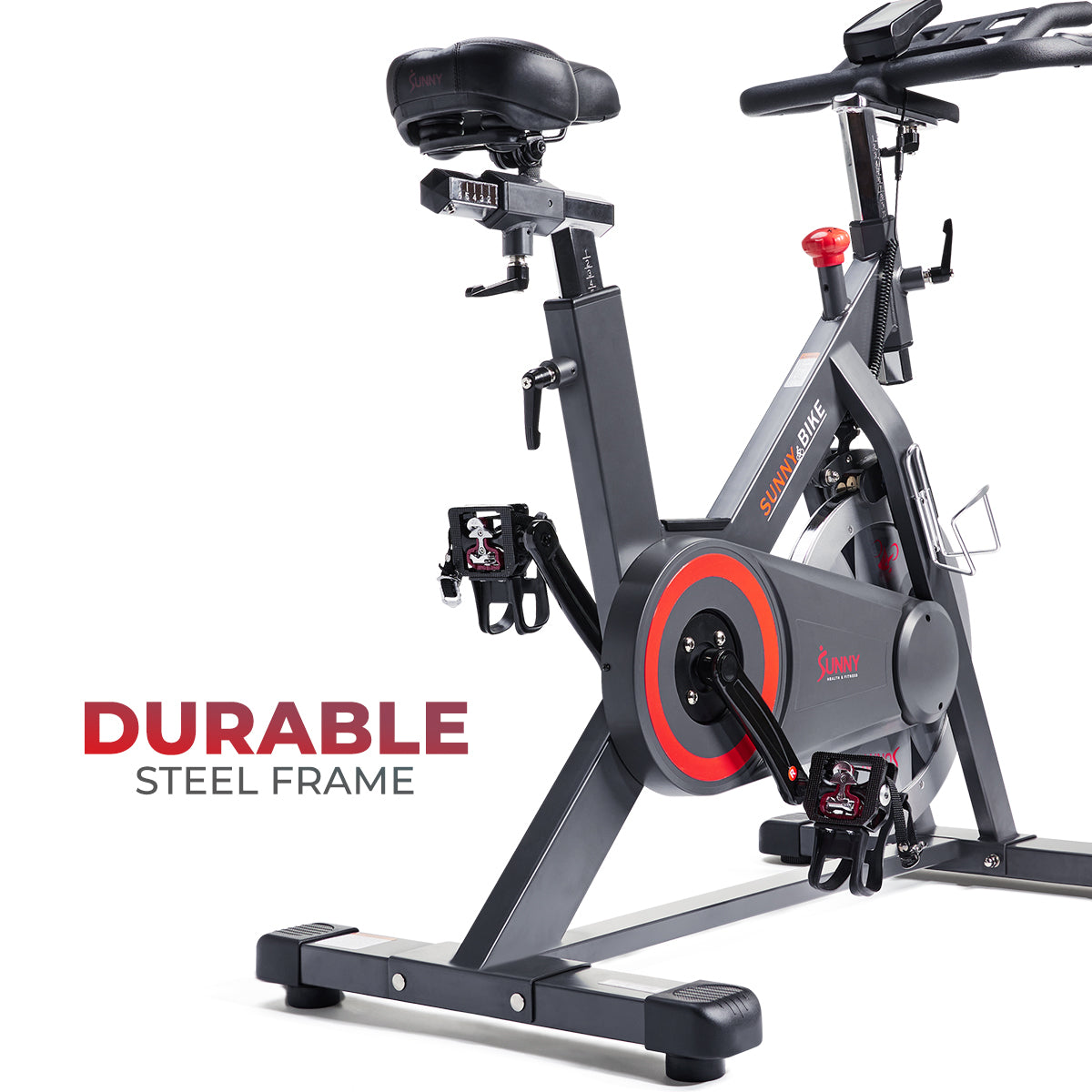 Premium Indoor Cycling Smart Stationary Bike with Exclusive SunnyFit? App Enhanced Bluetooth Connectivity