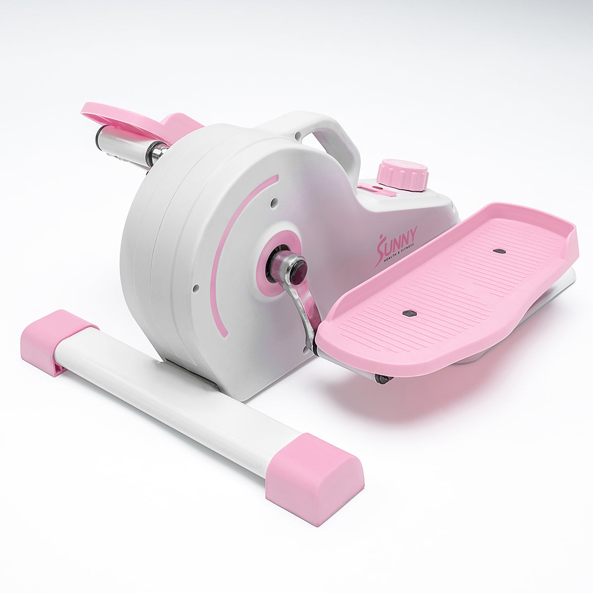 Pink Under Desk Exercise Elliptical Machine