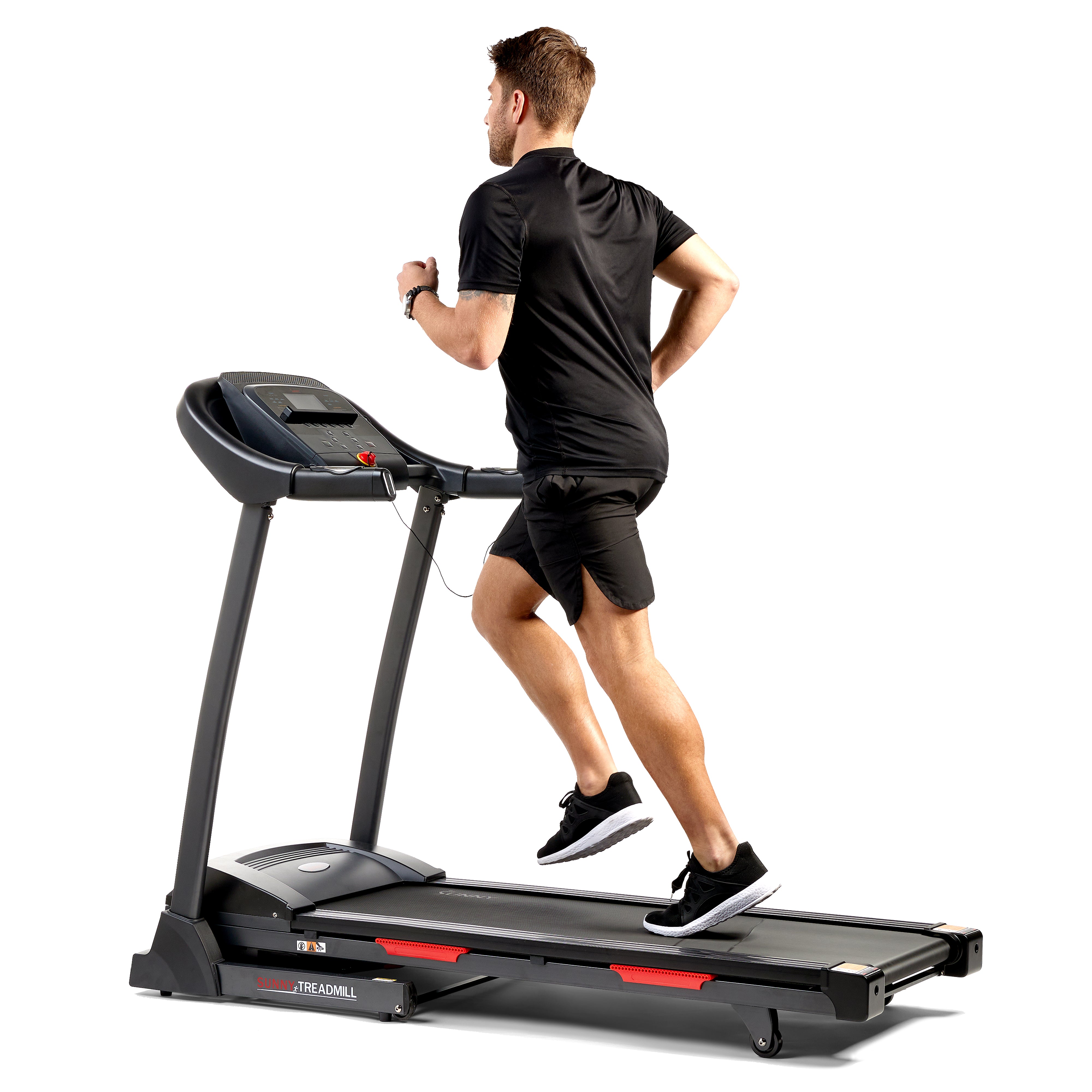 Premium Folding Auto-Incline Smart Treadmill with Exclusive SunnyFit? App Enhanced Bluetooth Connectivity