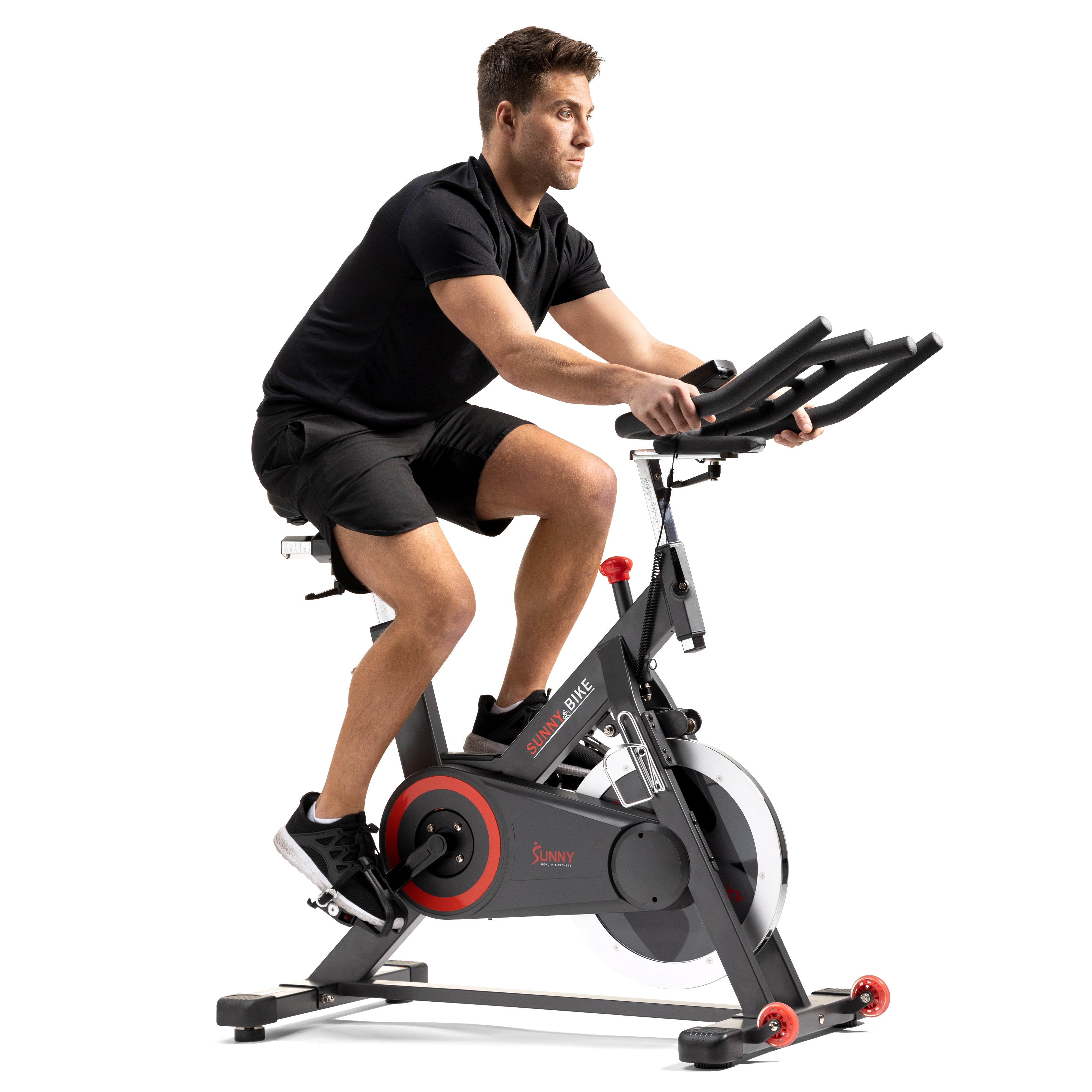 Premium Indoor Cycling Smart Stationary Bike with Exclusive SunnyFit? App Enhanced Bluetooth Connectivity