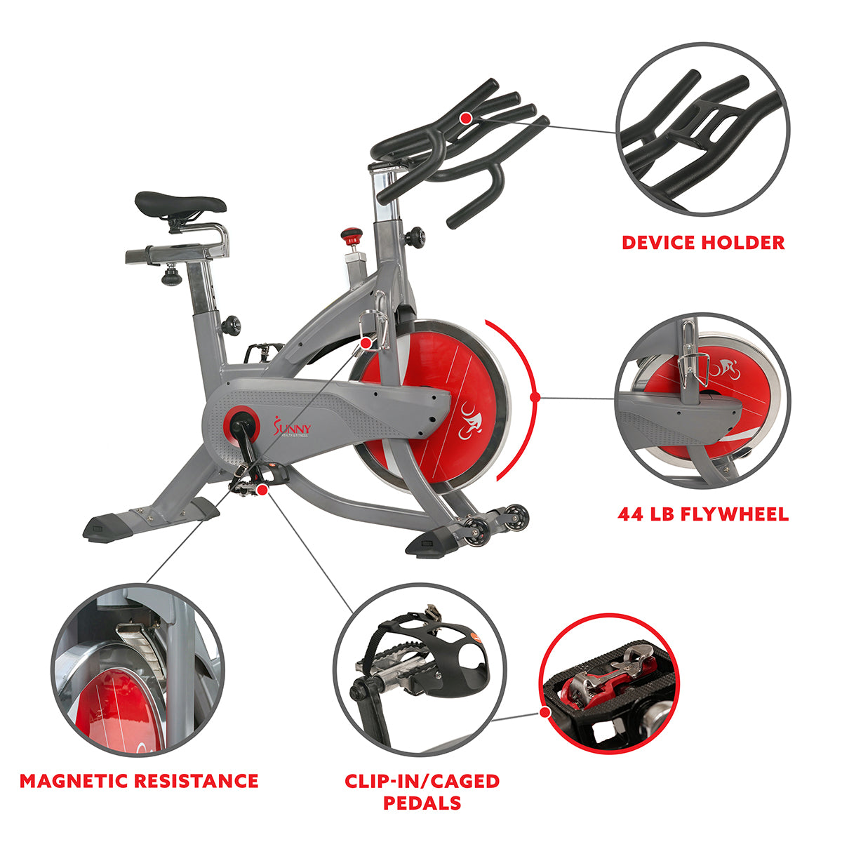 AeroPro Exercise Bike for Indoor Cycling