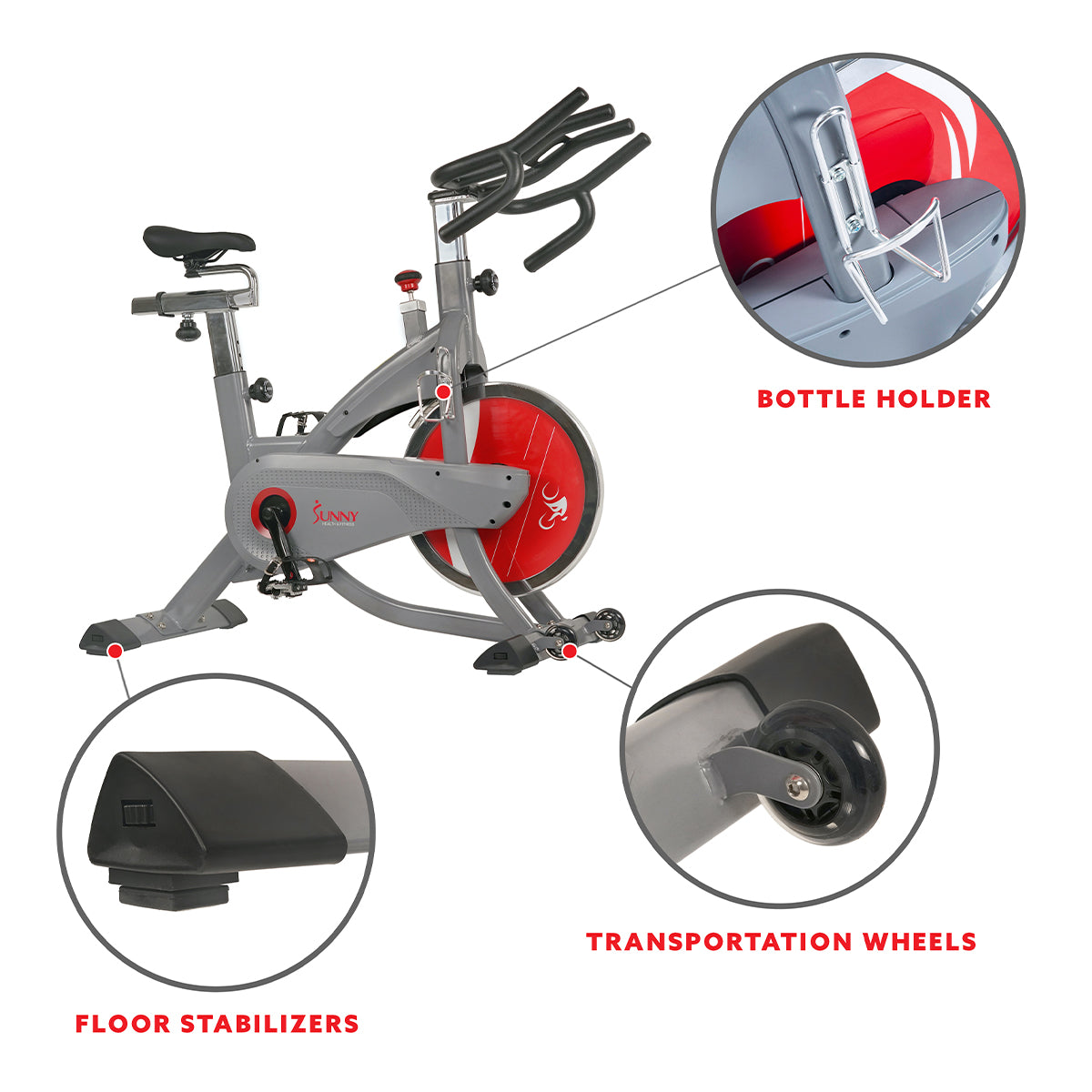 AeroPro Exercise Bike for Indoor Cycling