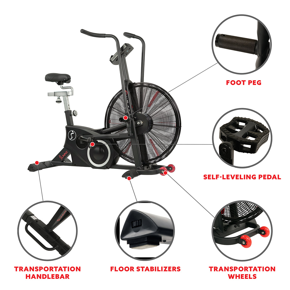 Sunny Strength? Tornado LX Fan Bike - Air Assault Exercise