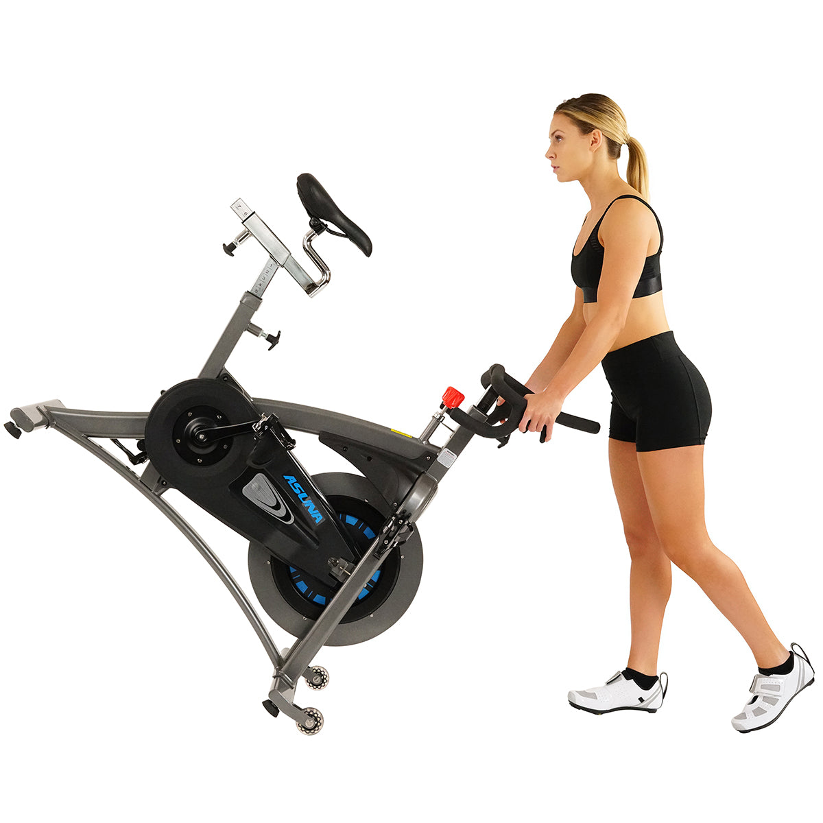 Magnetic Belt Drive Commercial Cycling Trainer Exercise Bike