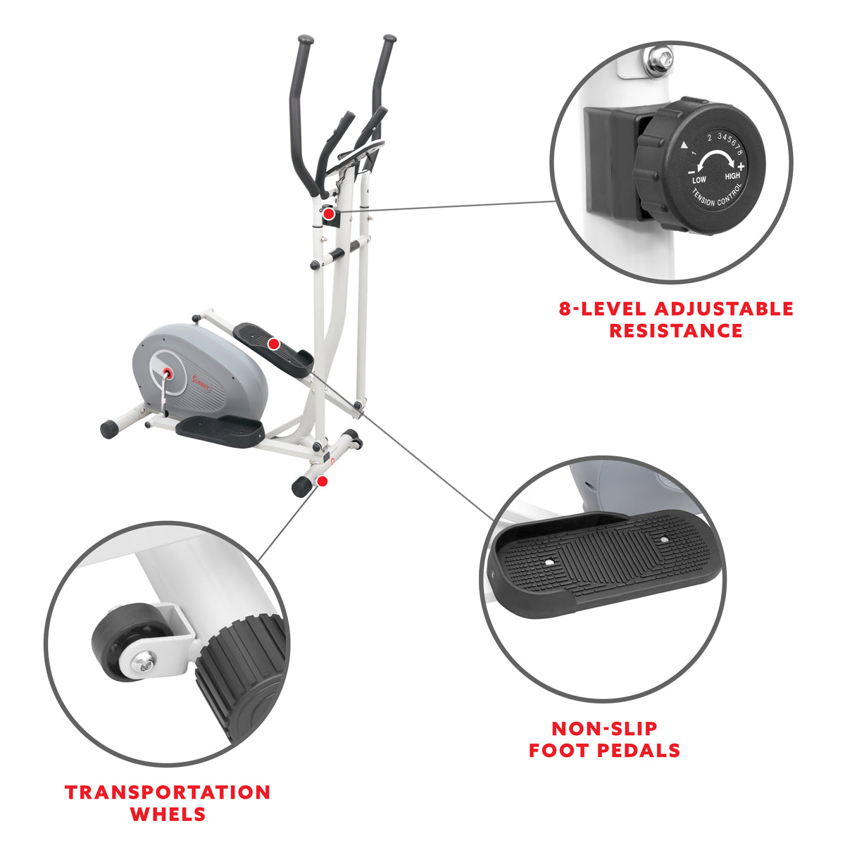 Magnetic Elliptical Cross Trainer