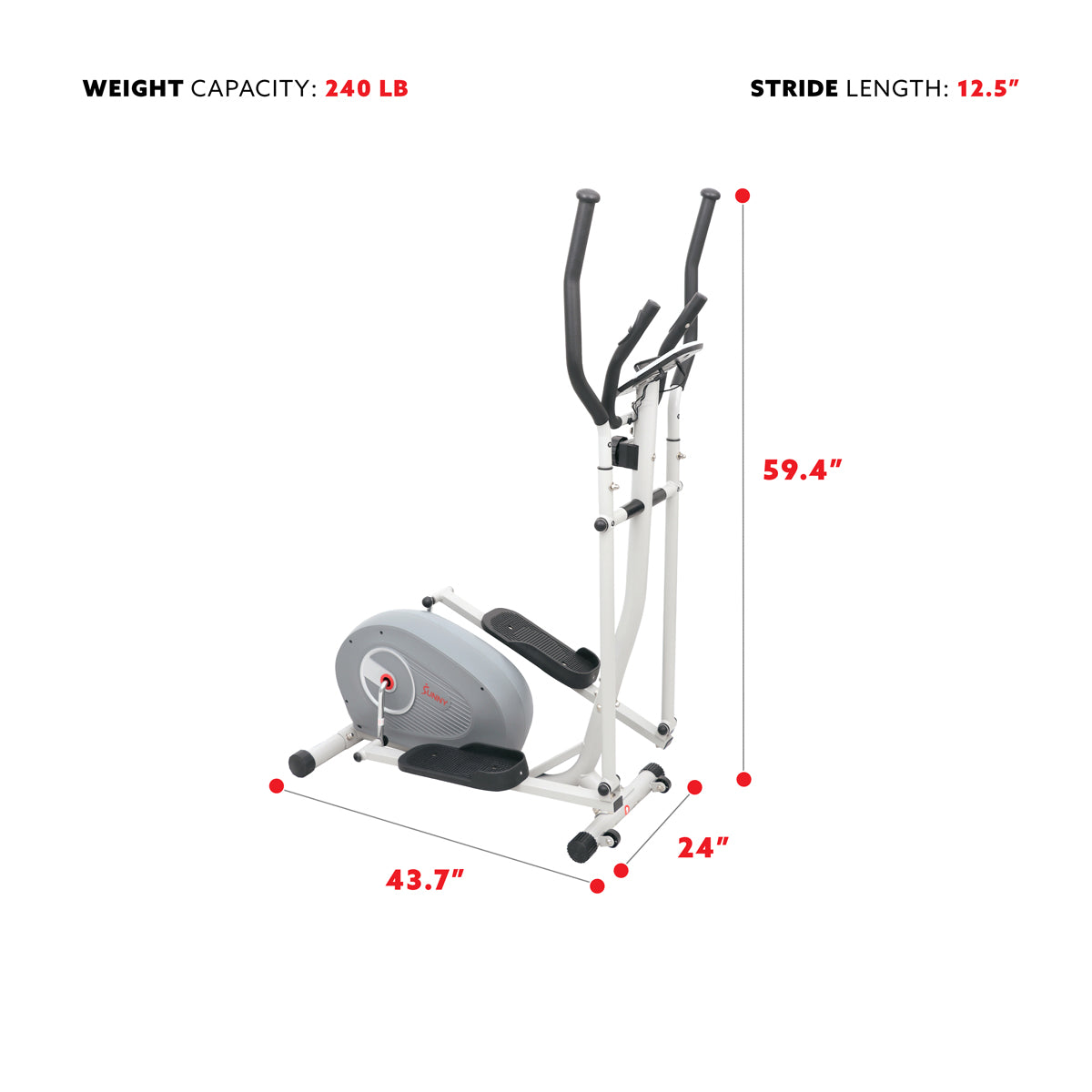 Magnetic Elliptical Cross Trainer