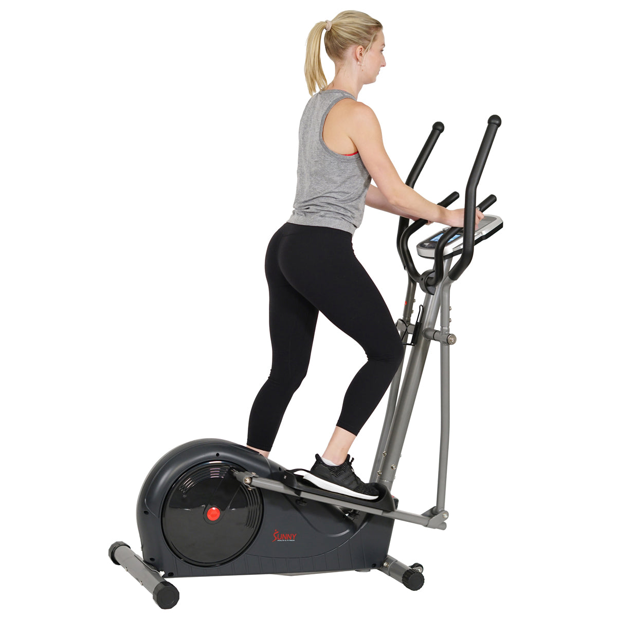 Magnetic Elliptical Machine Pre-Programmed Trainer