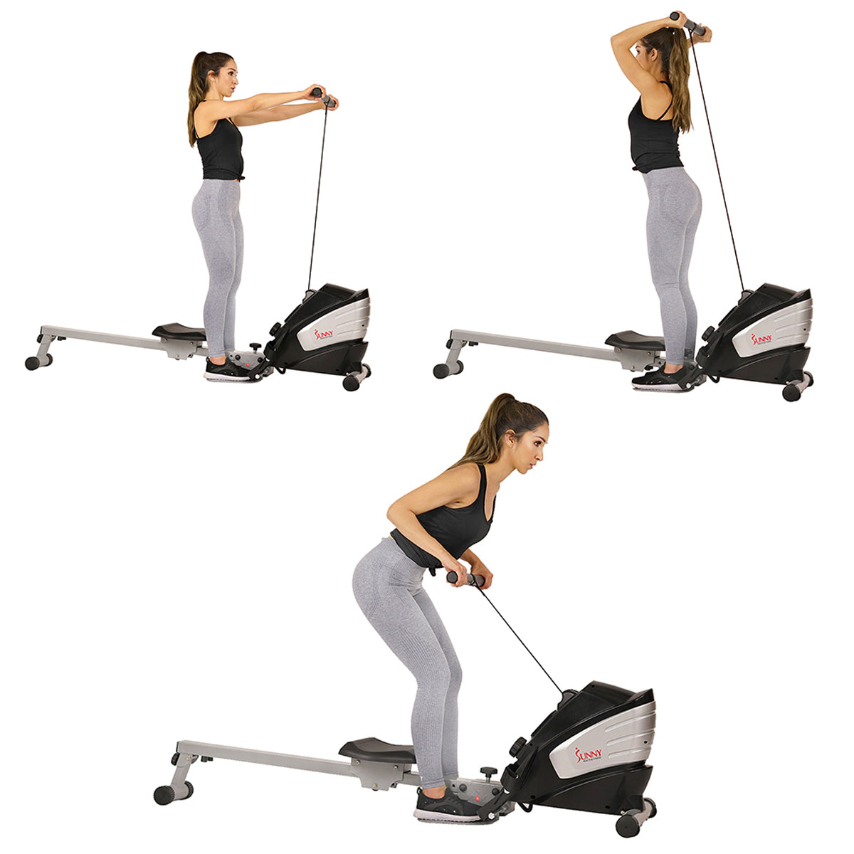 Dual Function Rowing Machine Multi-Rower