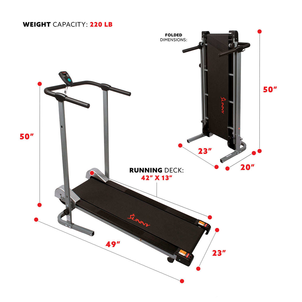 Manual Walking Treadmill