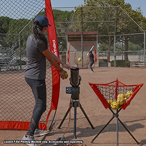 Launch F-lite Baseball and Softball Pitching Machine | Simulate Up To 90 MPH