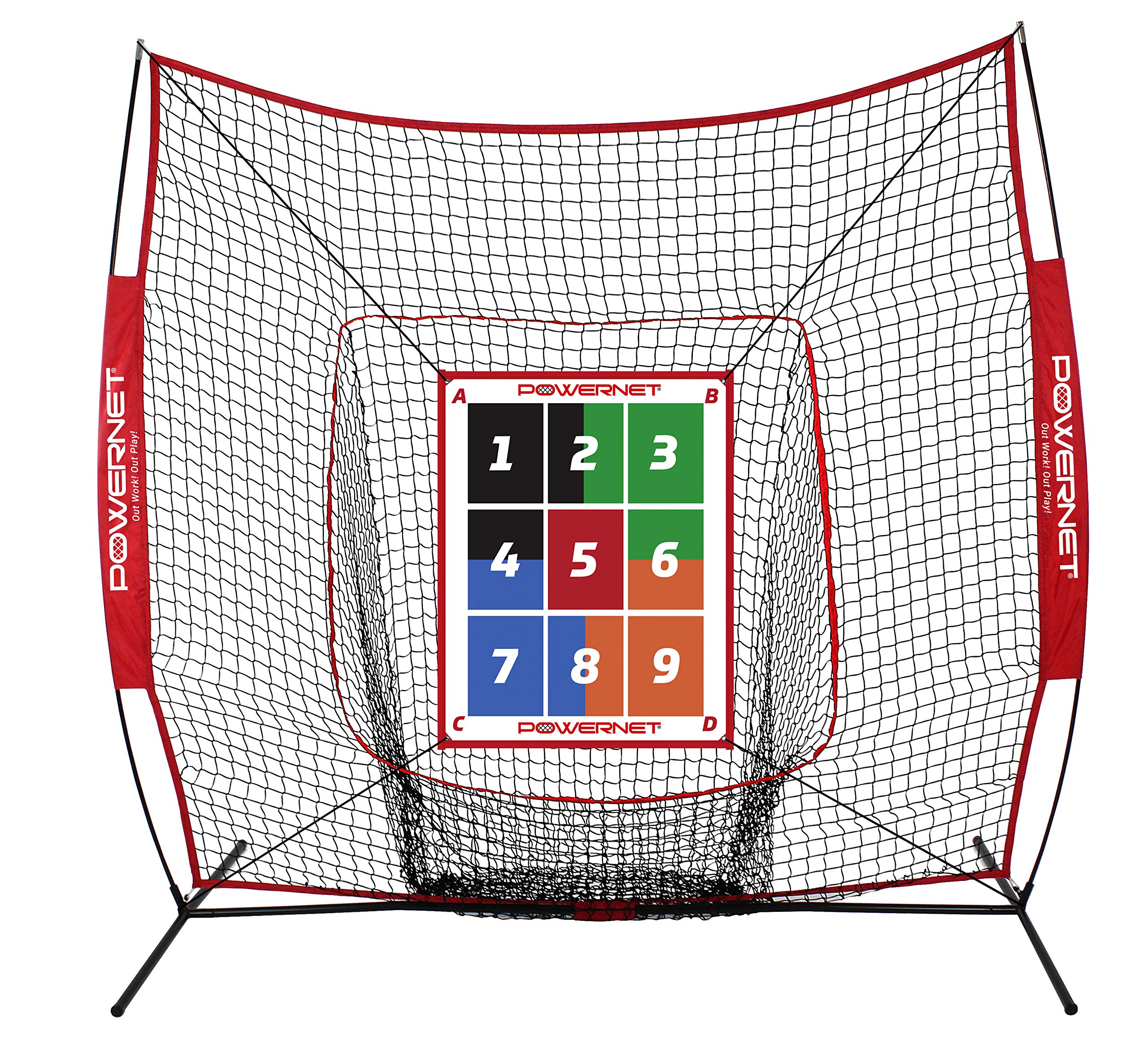 Numbered Pitching Pad | Baseball Softball Target