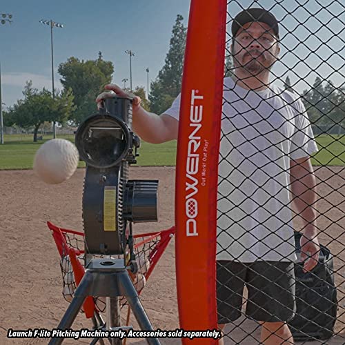 Launch F-lite Baseball and Softball Pitching Machine | Simulate Up To 90 MPH