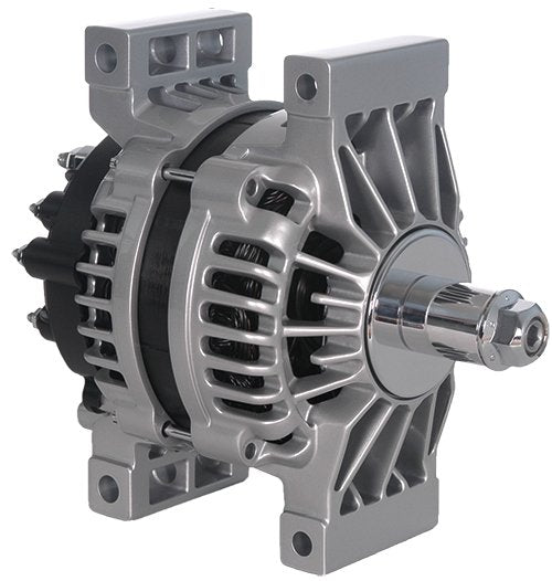 New Delco Remy 8600201 12V 28SI alternator, Pad Mounted, 160 Amp