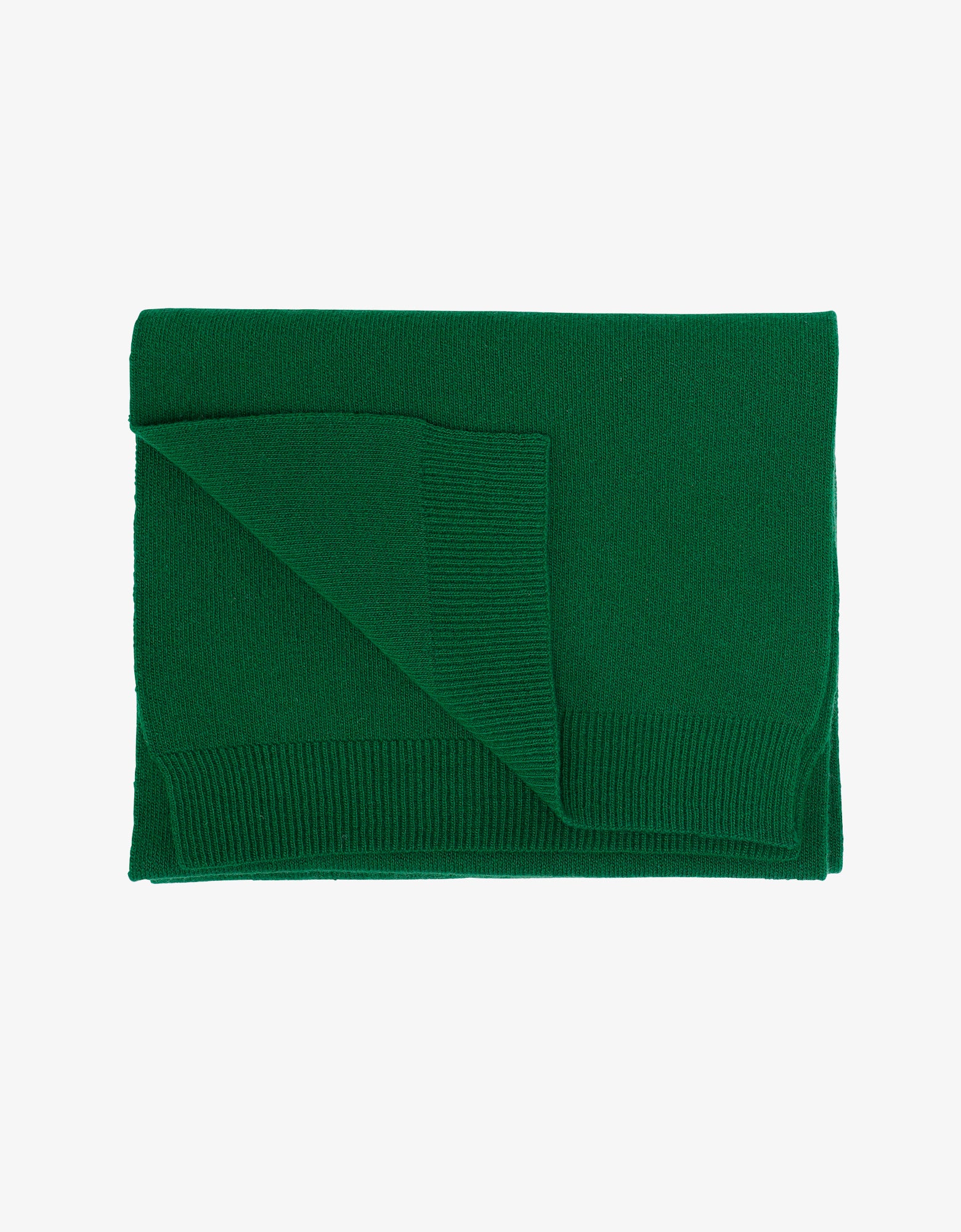 Merino Wool Scarf - Kelly Green