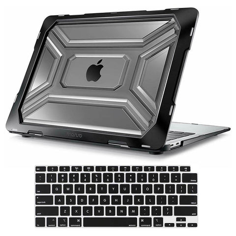 Custodia MOSISO Per MacBook Air 13" 2018-2022 - Rigida, Trasparente, Con Copritastiera E Protezioni - Foto 8