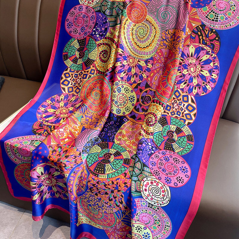 Afro-Boho Basket Scarf