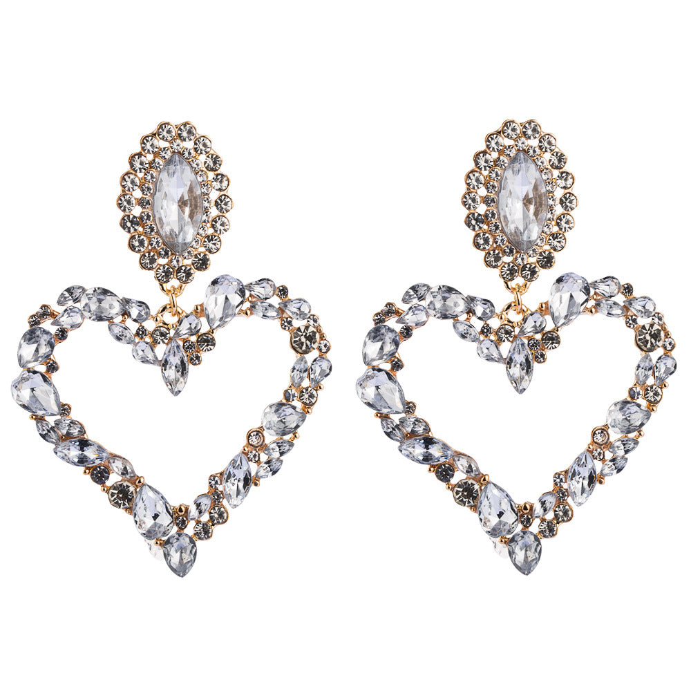 Heart of Jewels Dangle Earrings