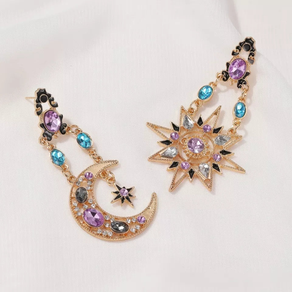 Celestial Dangle Earrings