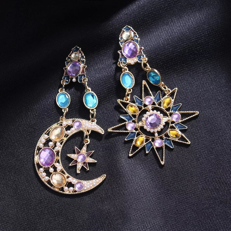 Celestial Dangle Earrings