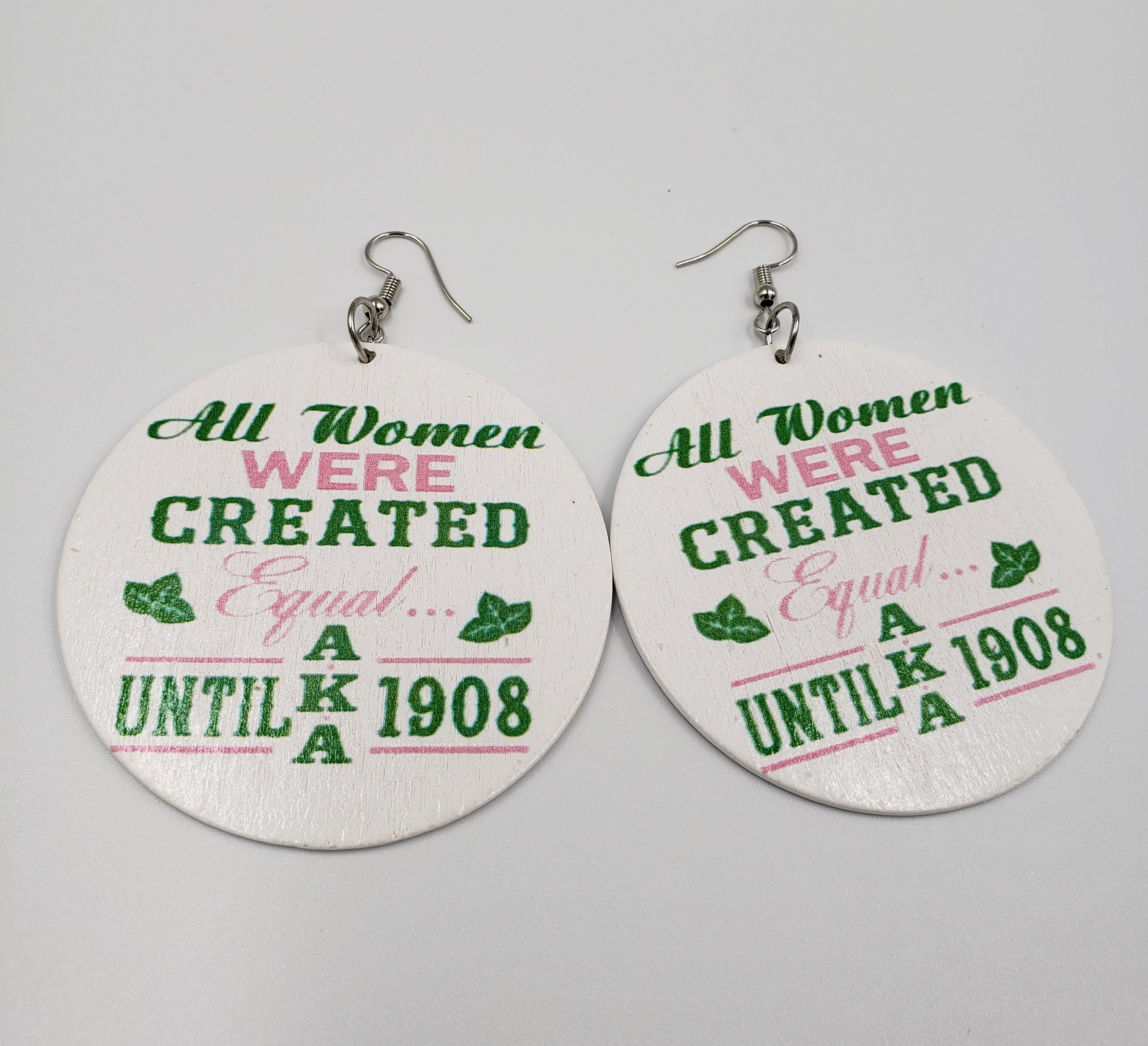 Alpha Kappa Alpha Until 1908 Earrings