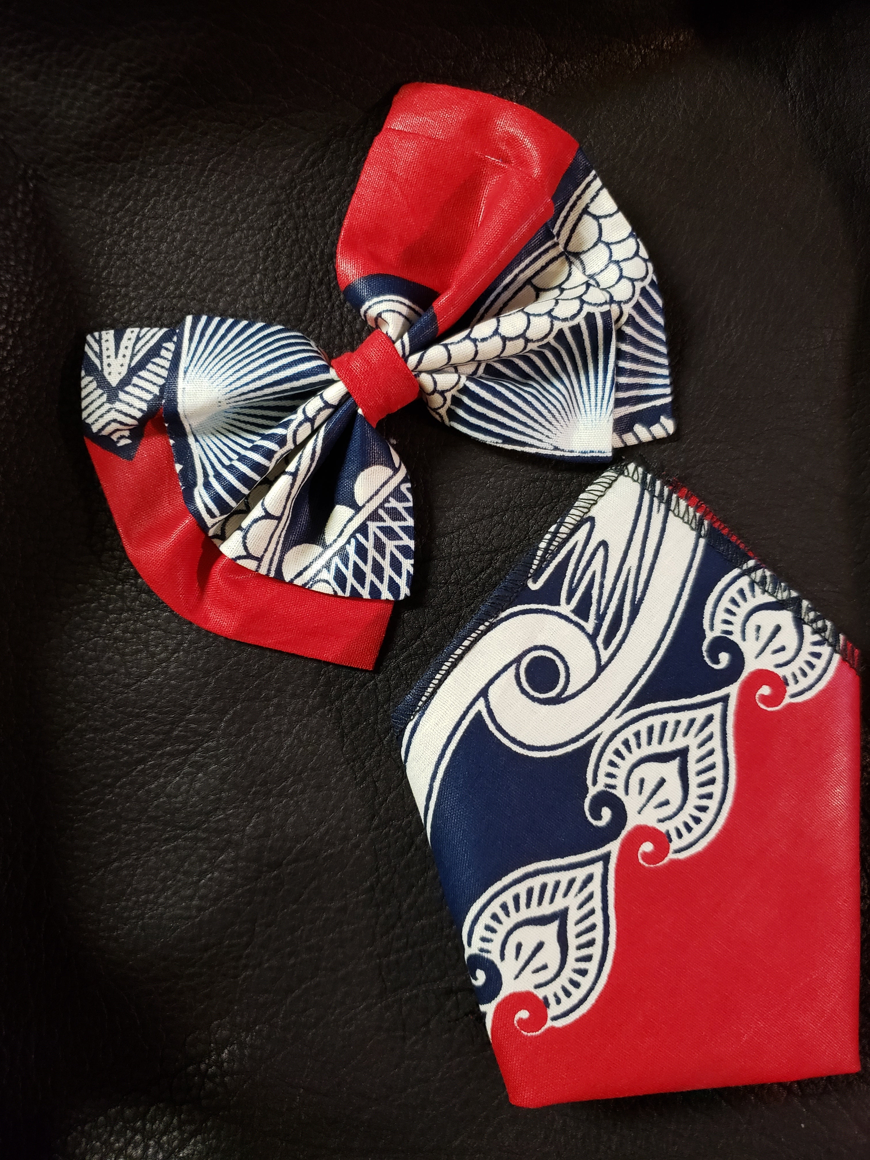 Kwaku Bow Tie & Pocket Square Sets