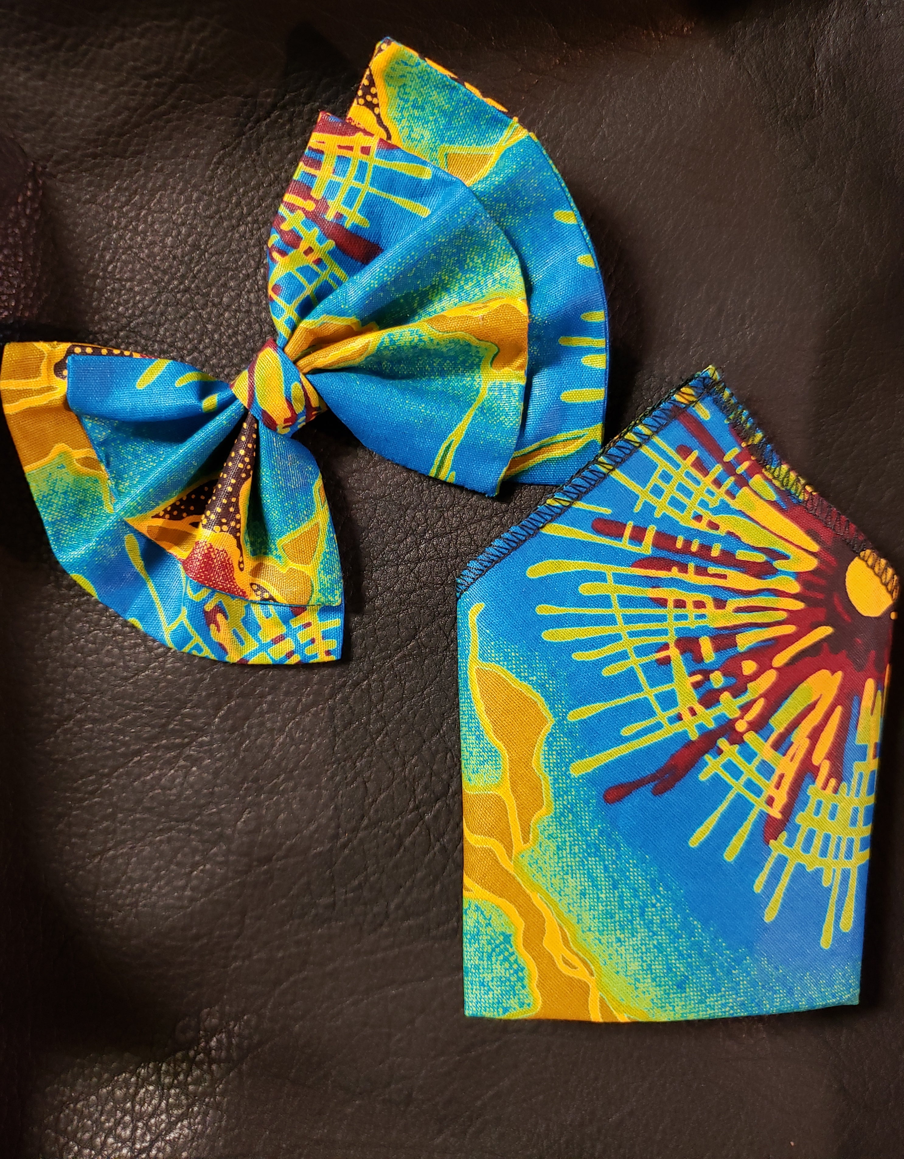 Kwaku Bow Tie & Pocket Square Sets