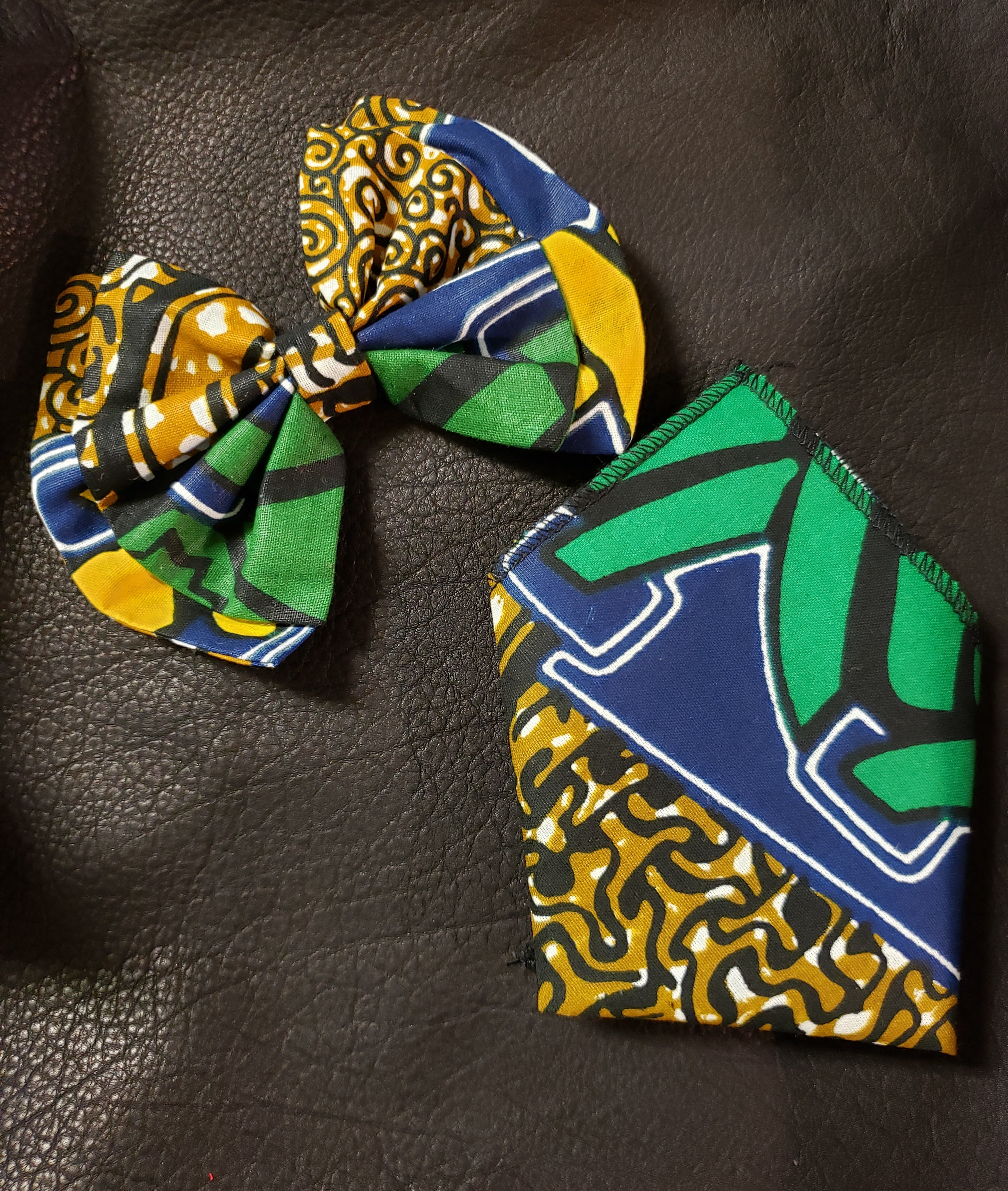 Kwaku Bow Tie & Pocket Square Sets