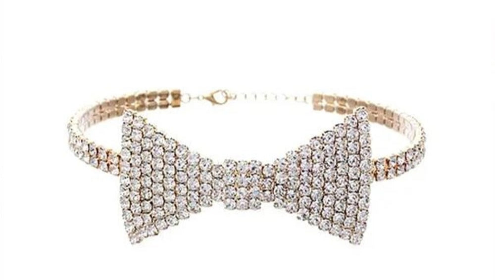 Dapper Bow Tie Choker