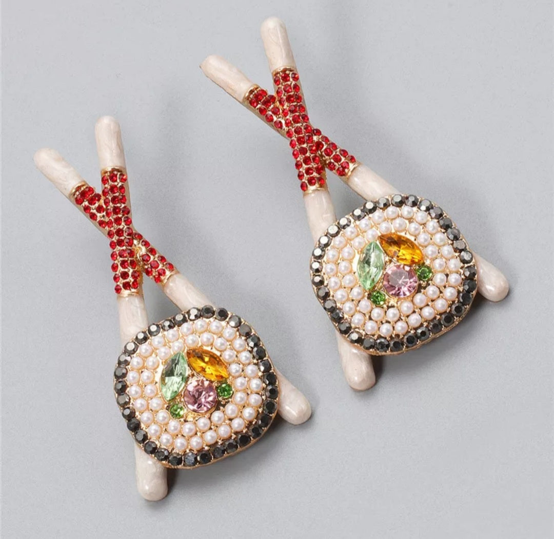 Sushi Me Please Earrings