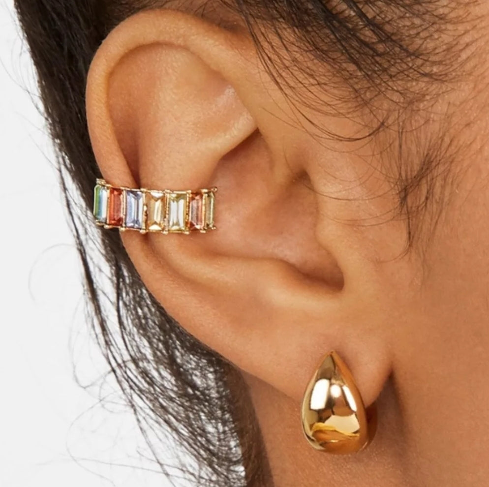 Rainbow Ear Cuff