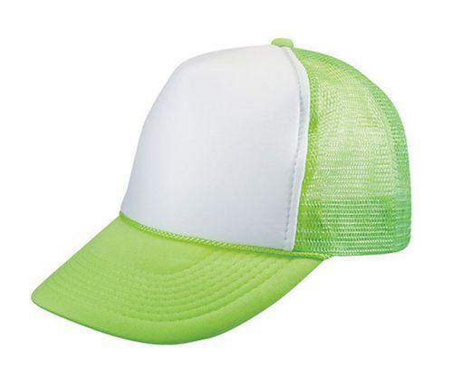 1584 Lot Blank Neon Foam Mesh Trucker Hats Caps Solid Two Tone Wholesale Bulk