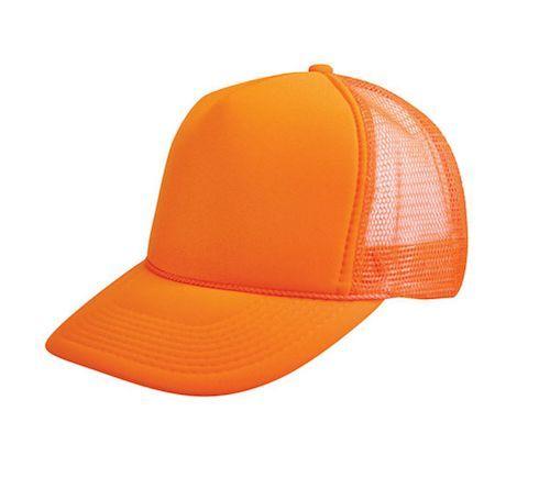 144 Lot Blank Neon Foam Mesh Trucker Hats Caps Solid Two Tone Wholesale Bulk